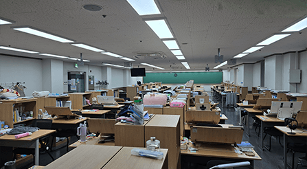 독학관 자습실 전경