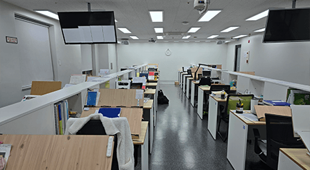 독학관 내 휴게 공간