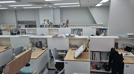 독학관 좌석 배치